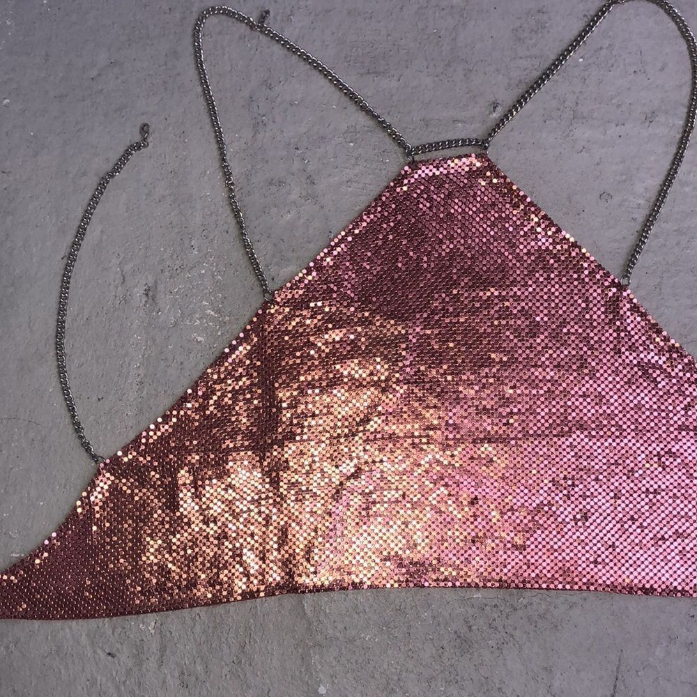 Mesh halter top - Picture 2 of 5